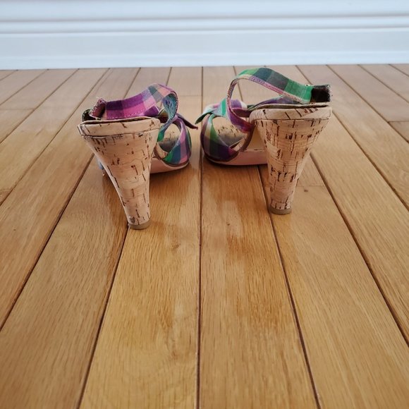 Mia women's sandals size 7.5 pink mix - Picture 3 of 5